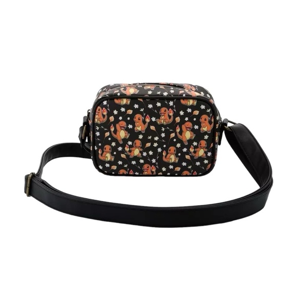 NEW Loungefly Pokemon Charmander Flowers Camera Crossbody Bag Purse - Picture 3 of 6